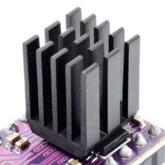 Kühlkörper Aluminium Schwarz Heat Sink 19x14x7mm Kühler High Power IC Arduino 