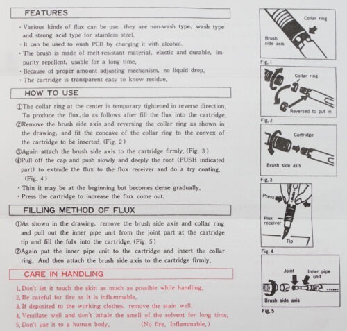BON-102 Penna Al Flusso Per Saldatura PCB Strumento Di Saldatura - Foto 2